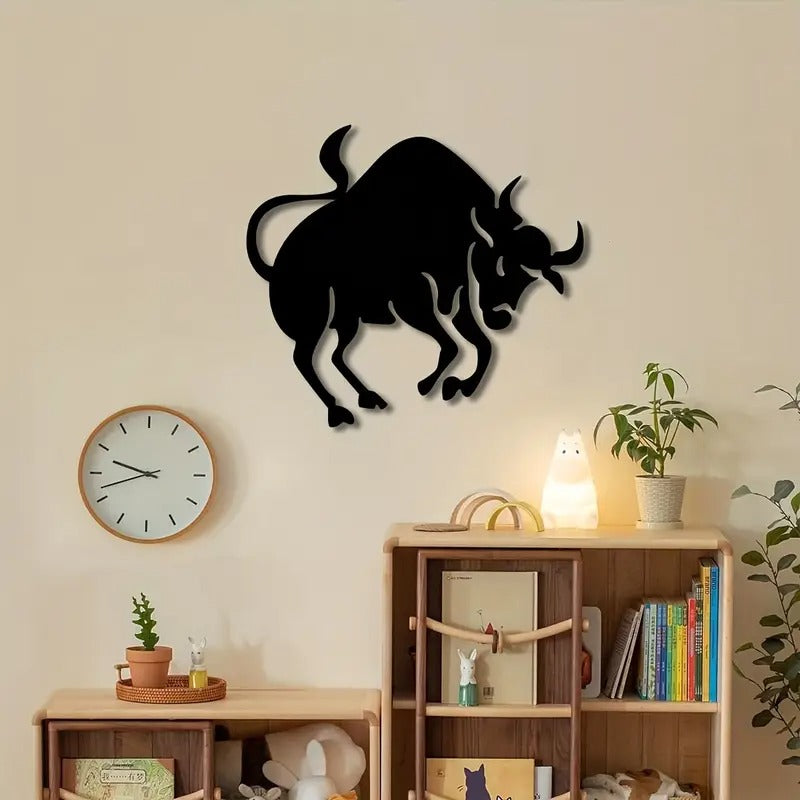 Bull Acrylic Wall Art- Customization Available