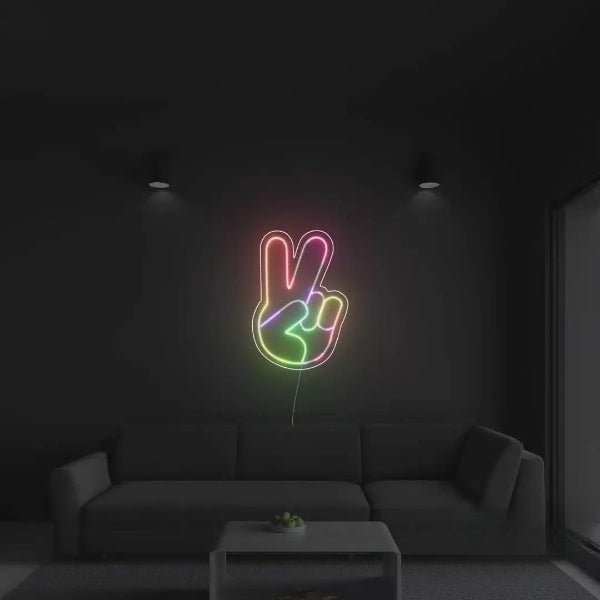 Peace FloRo Sign