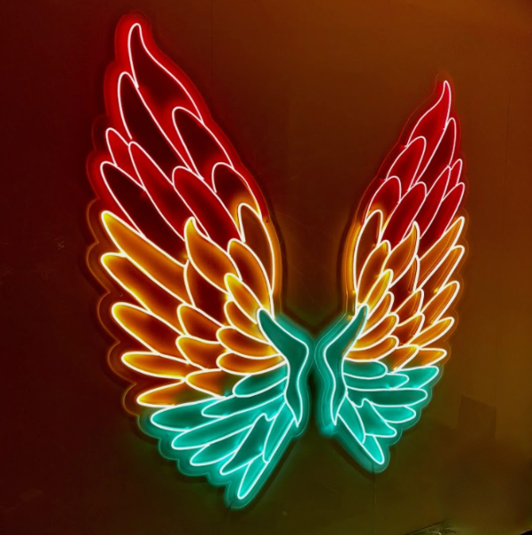 Macaw Wings Neon Sign