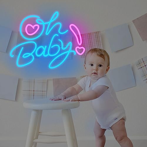 Oh Baby Neon Signs for Wall Decor