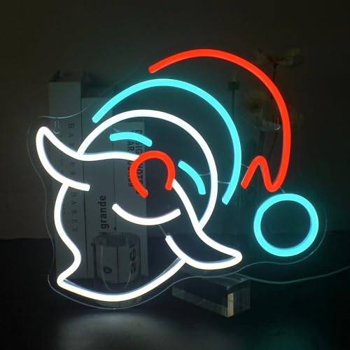 Santa Claus Neon Sign - Size