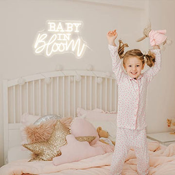 Baby In Bloom Neon Sign