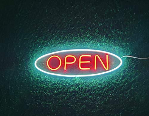 Open LED Neon Sign Light  with Adaptor