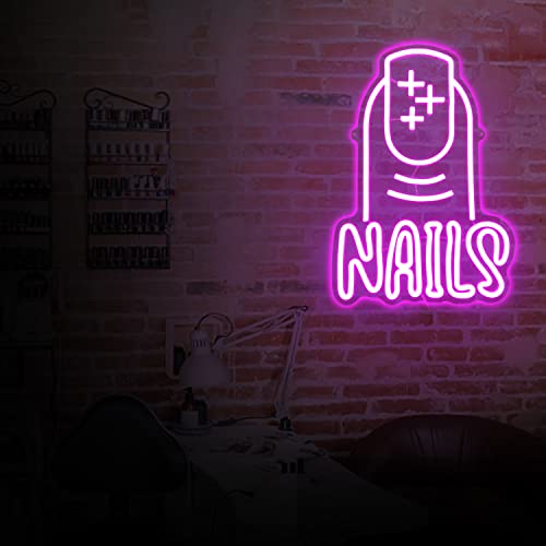 Nails Neon Sign Nail Neon Sign