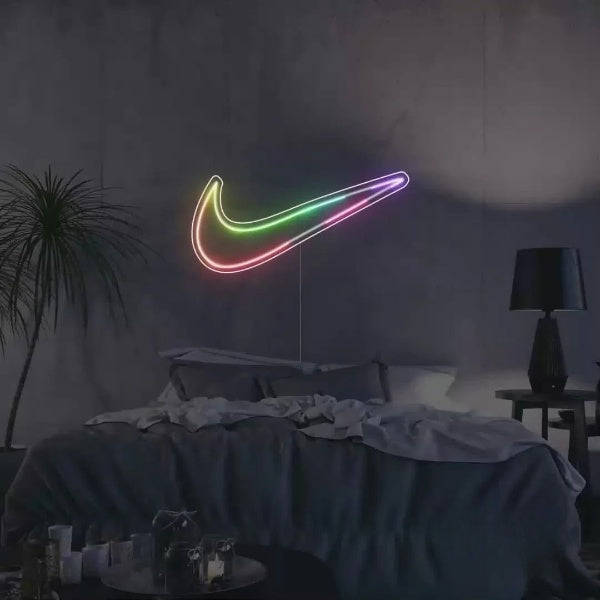 Nike Swoosh FloRo Sign