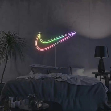 Nike Swoosh FloRo Sign