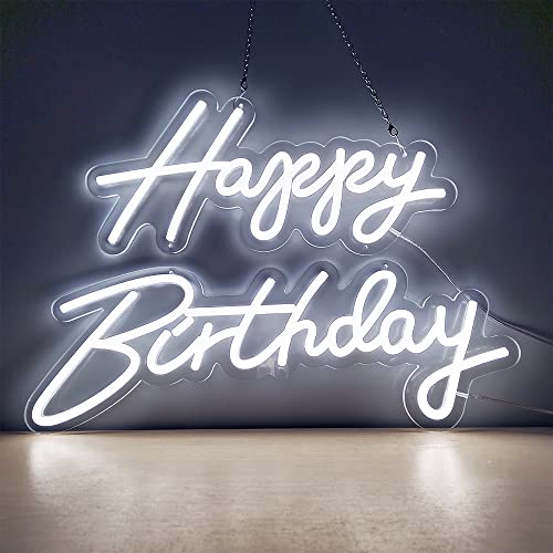 Happy Birthday Neon Light Sign