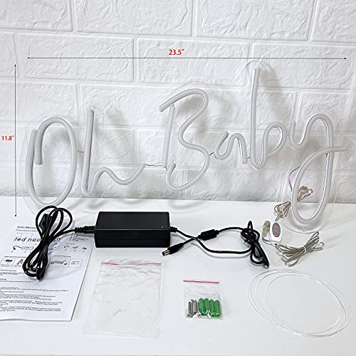 Oh Baby Neon Light Signs