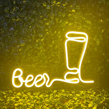 Beer Glass Neon Sign