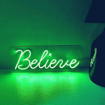 Believe  Neon Sign/Lights