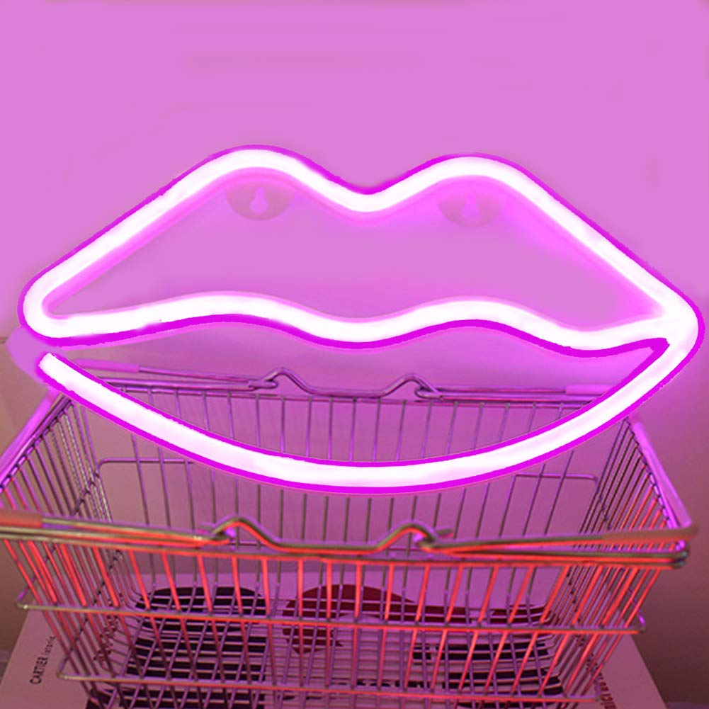 Lip Light up Neon Signs