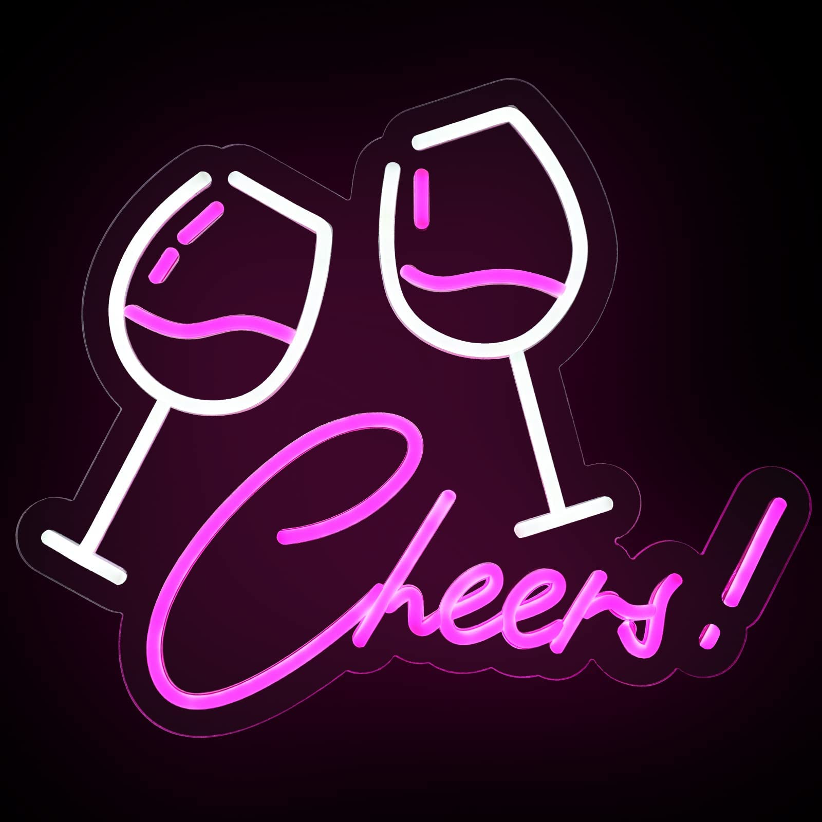 Cheers Bar Decor Neon Signs