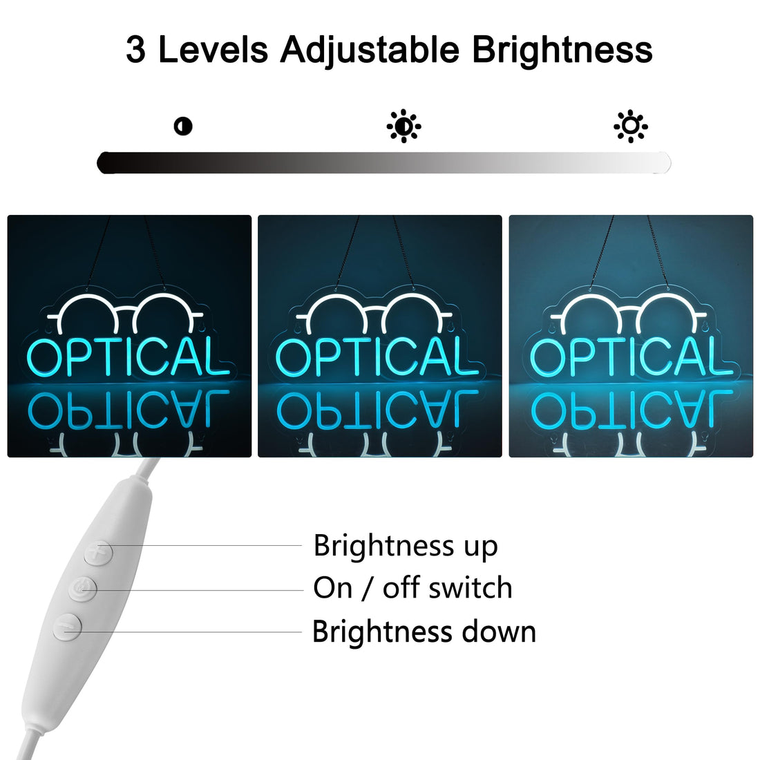 Optical Neon Sign