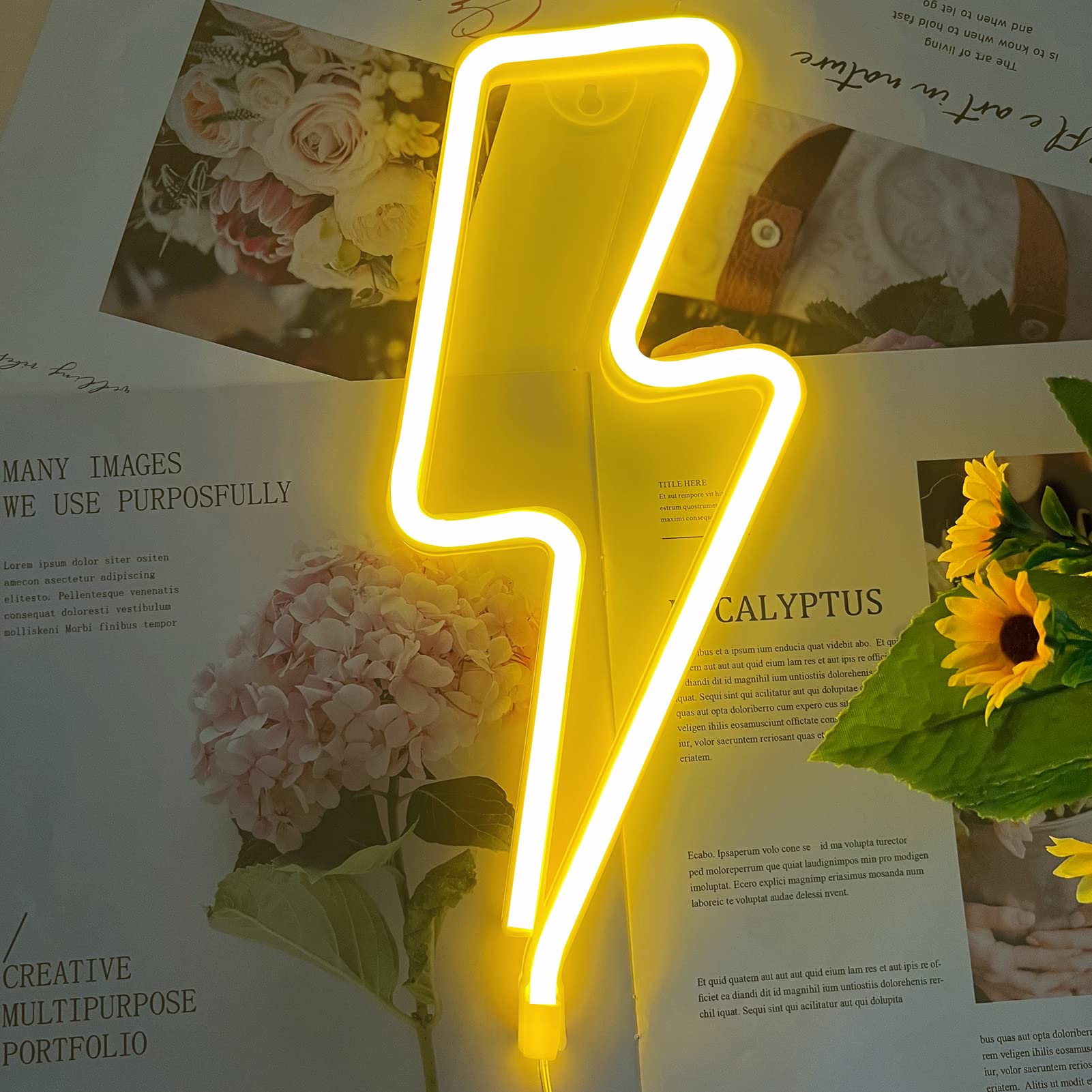 Lightning Bolt Neon Light