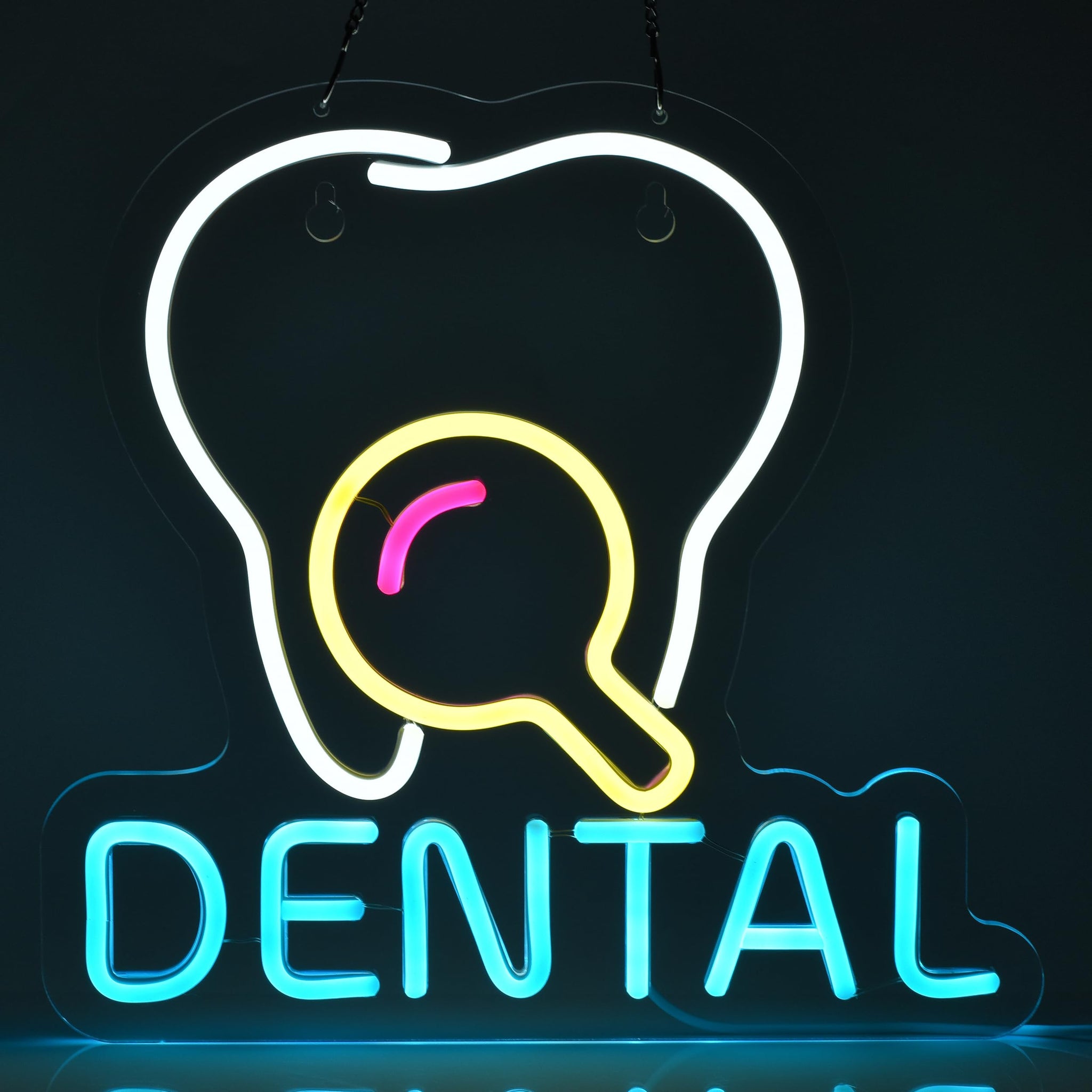 Dental Neon Sign Tooth
