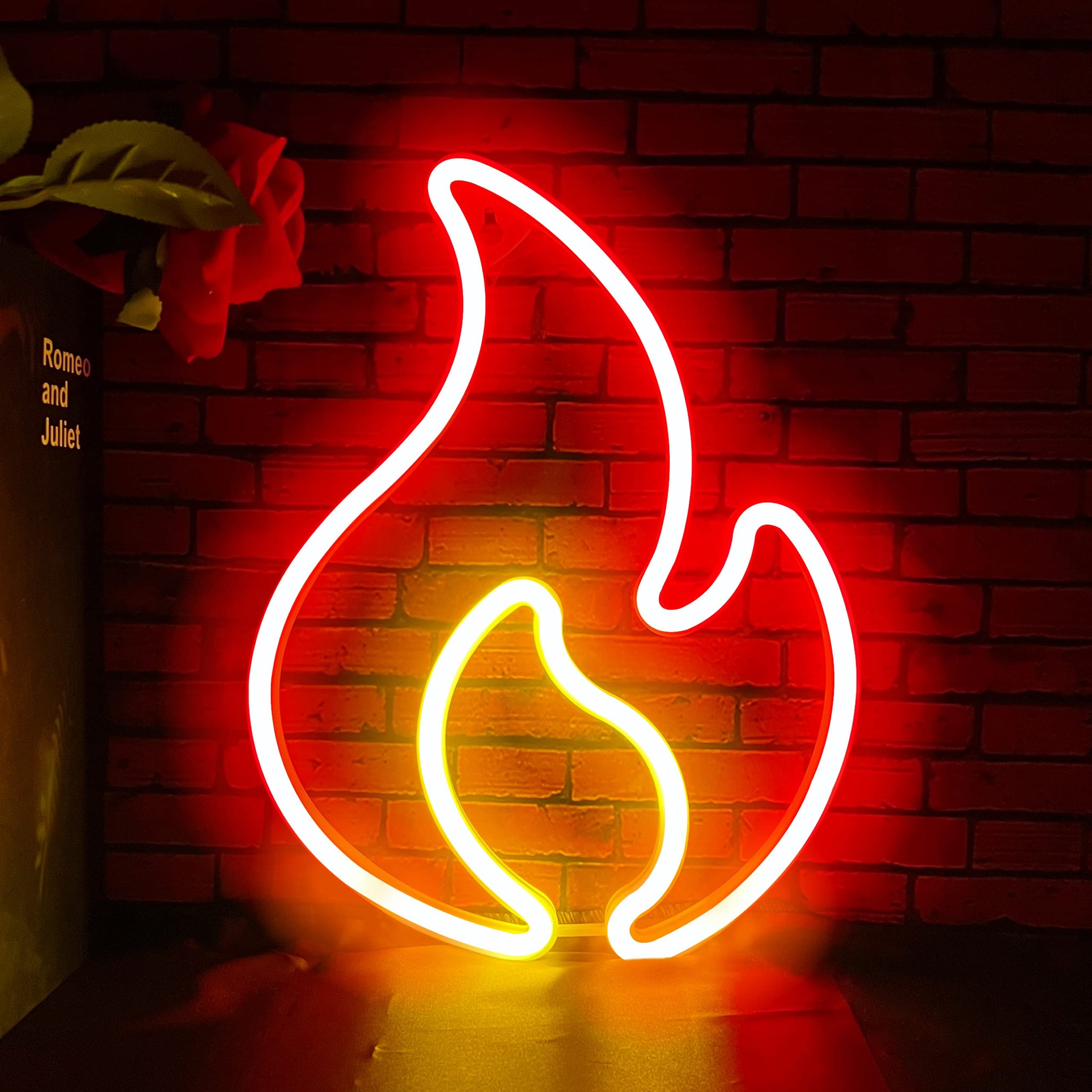 Flame Neon Sign