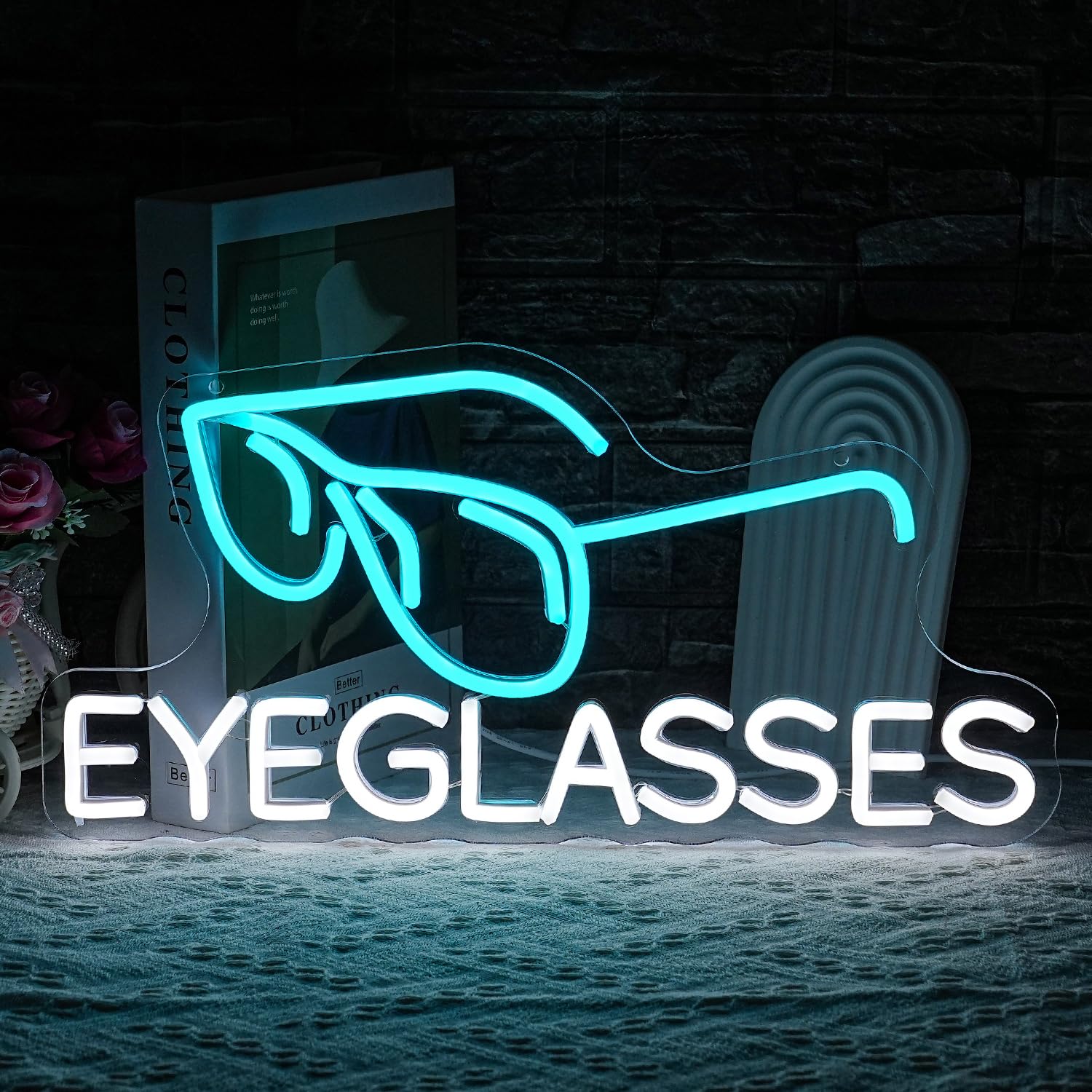 Eyeglasses Neon Sign