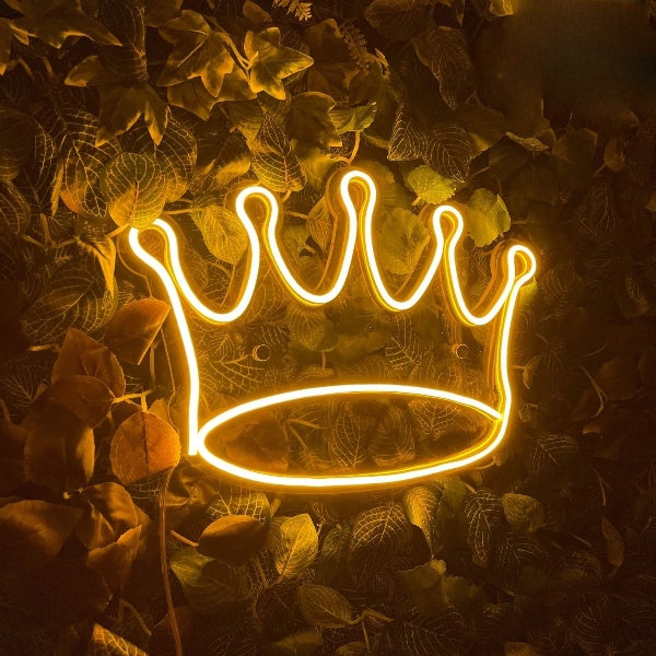 Crown Neon Light Sign