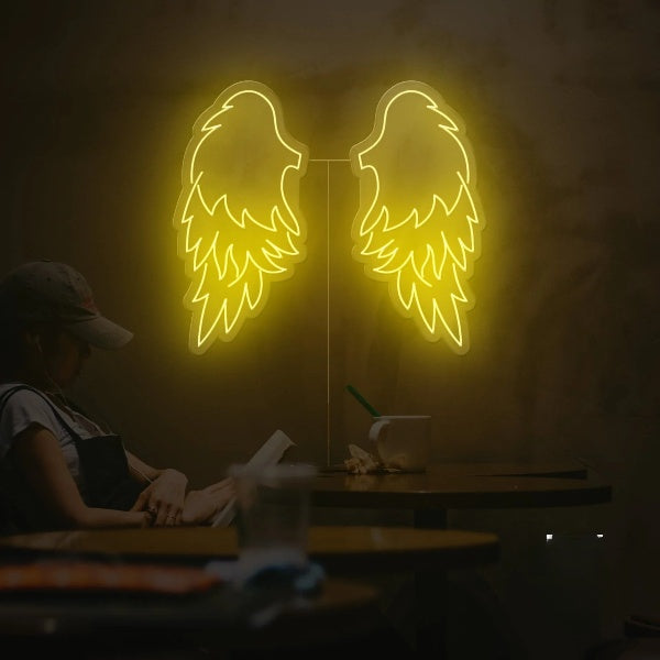 Angel Wings Neon Sign