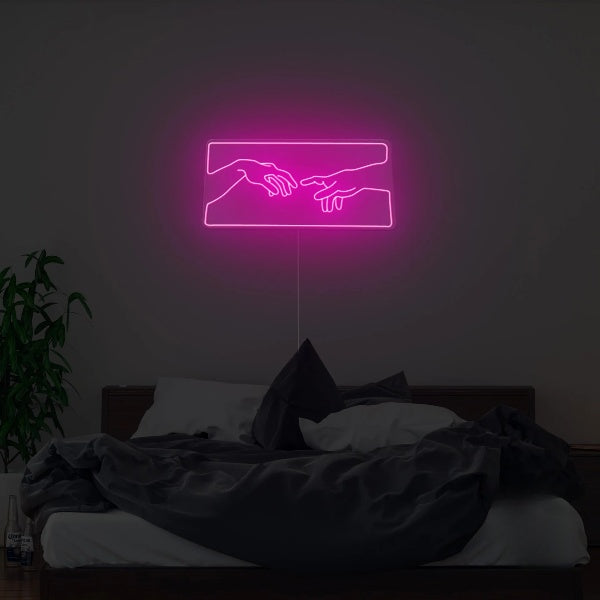 Touch Of God Neon Sign