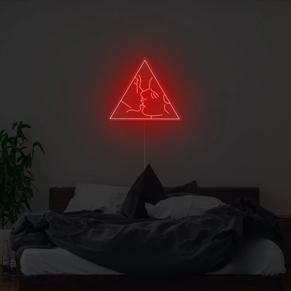 Kiss Neon Sign