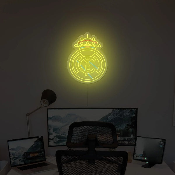 Real Madrid Neon Sign