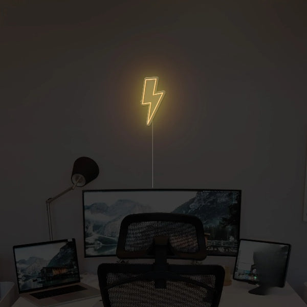 Lightning Neon Sign
