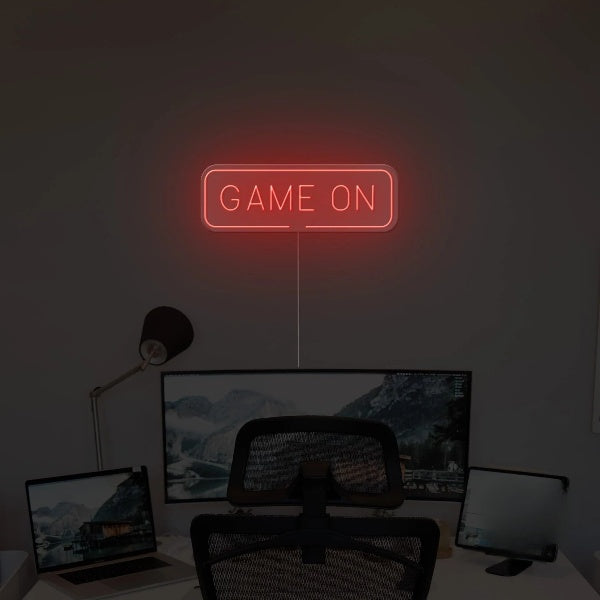 Game On Neon Sign
