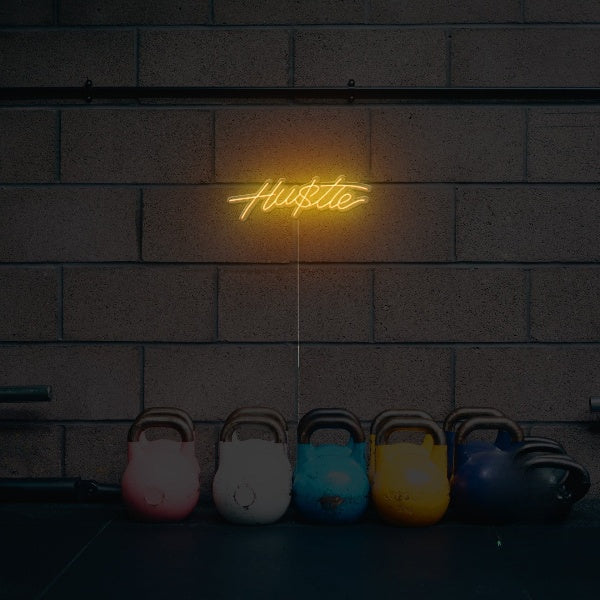 Hustle Neon Sign
