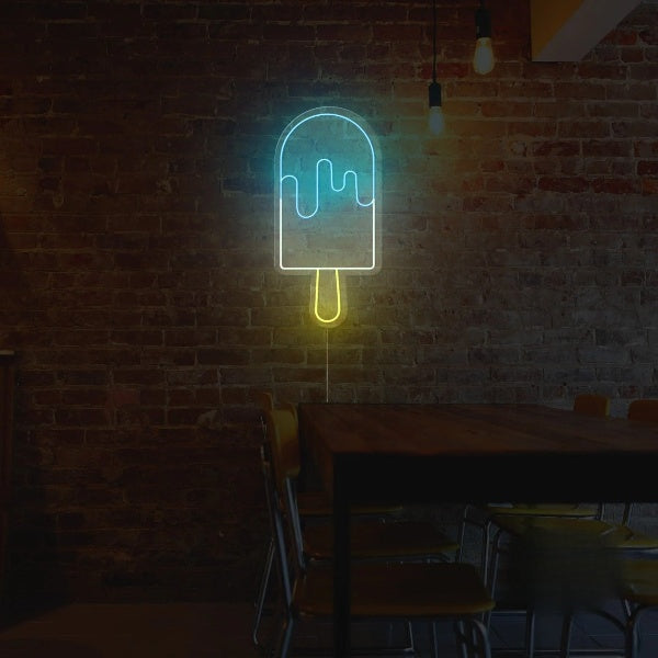 Ice Cream Stick Neon Sign