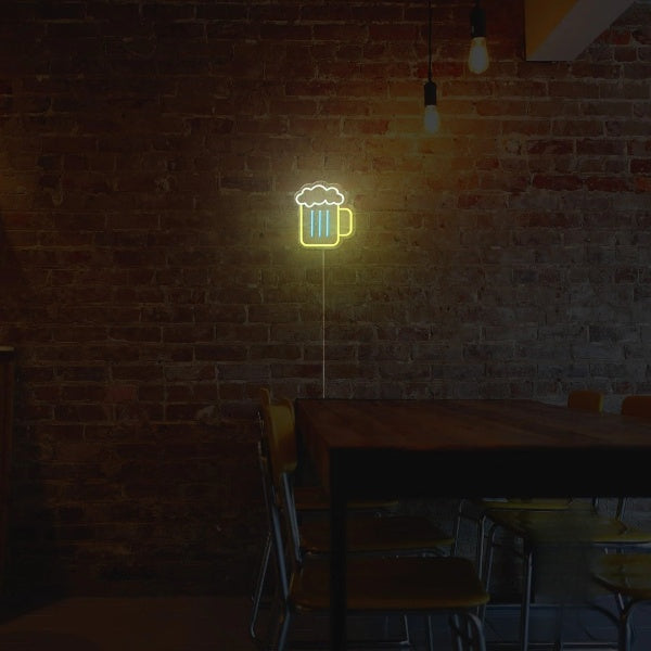 Beer Mug Neon Sign