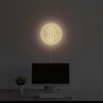 Bitcoin Neon Sign