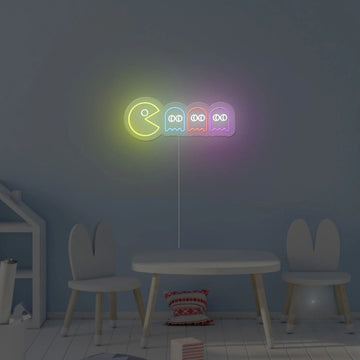 Packman Neon Sign