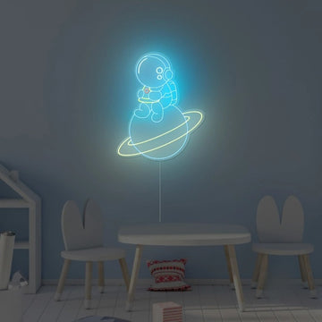 Mini Astranaut Neon Sign