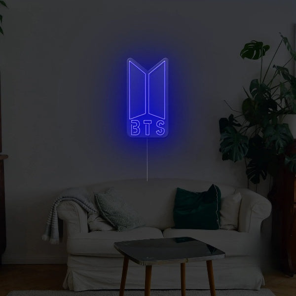 BTS Neon Sign