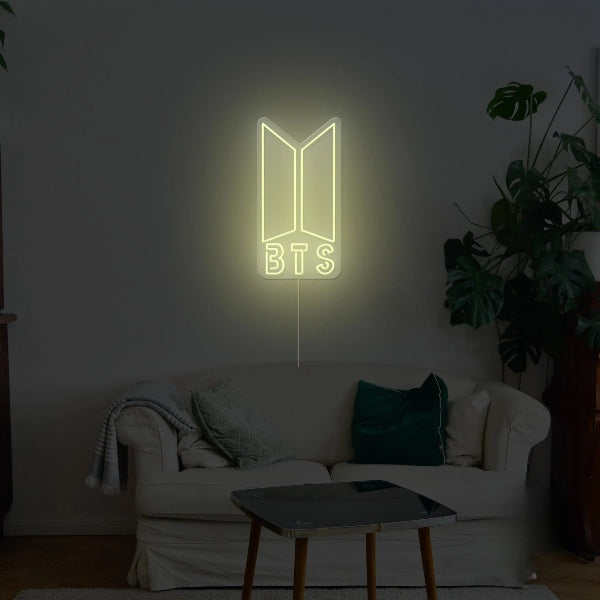 BTS Neon Sign