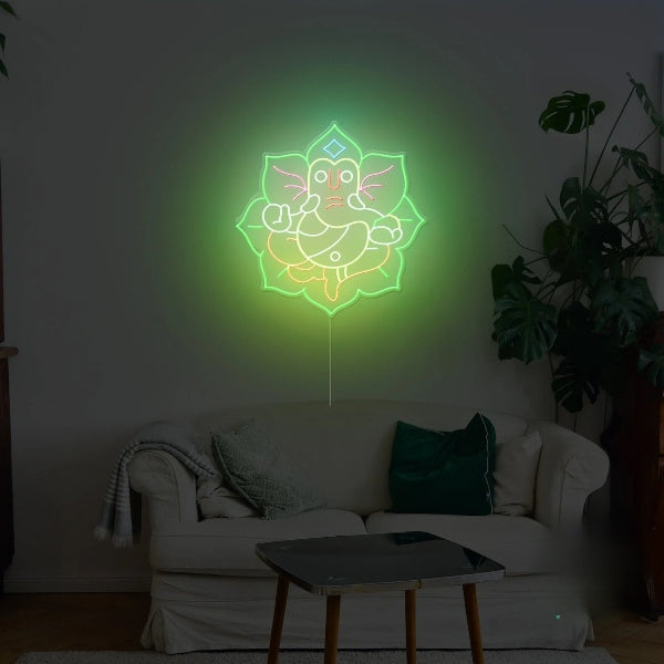 Ganesh Neon Sign