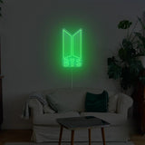 BTS Neon Sign