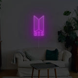 BTS Neon Sign
