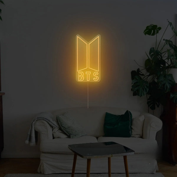 BTS Neon Sign