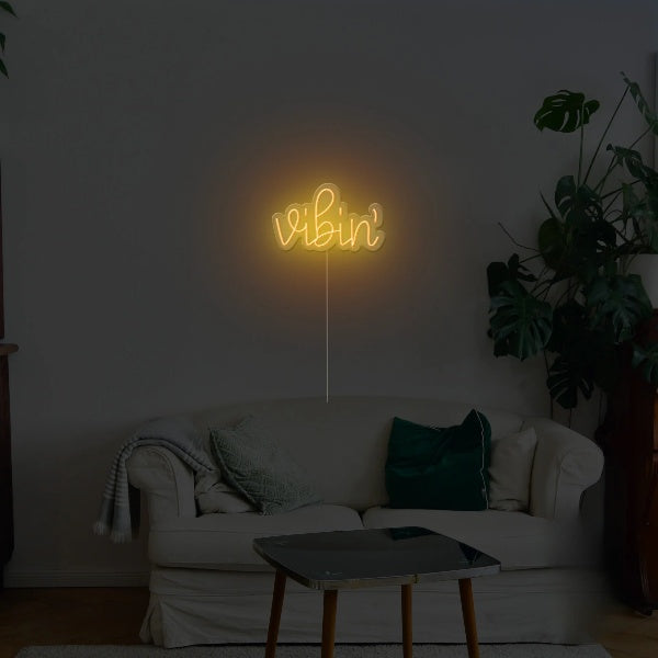 Vibin Neon Sign