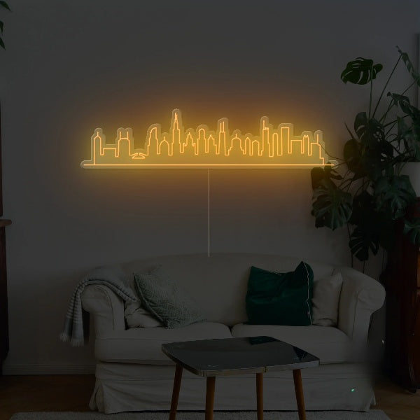 Skyline Neon Sign