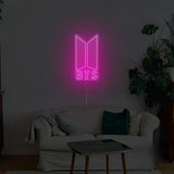 BTS Neon Sign