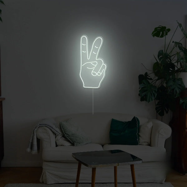 Peace Neon Sign
