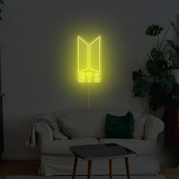 BTS Neon Sign