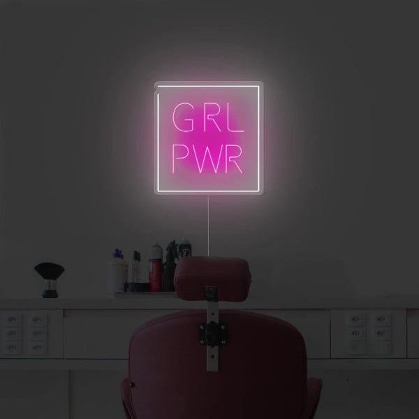 Girl Power Neon Sign