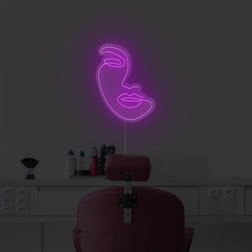 Face Neon Sign
