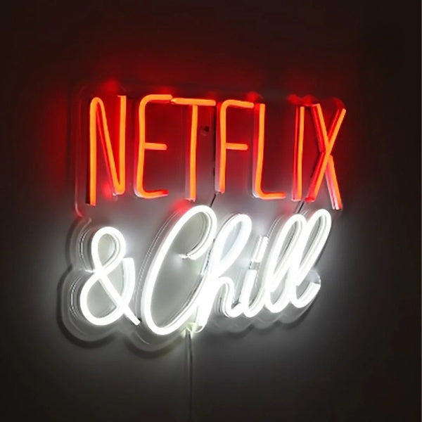 Netflix & Chill Neon Light Sign