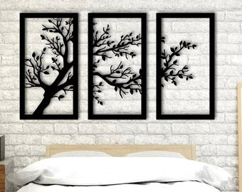 Tree Design Acrylic Wall Logo For Wall Decor