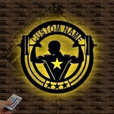 Gym Acrylic Wall Art For Wall Decor
